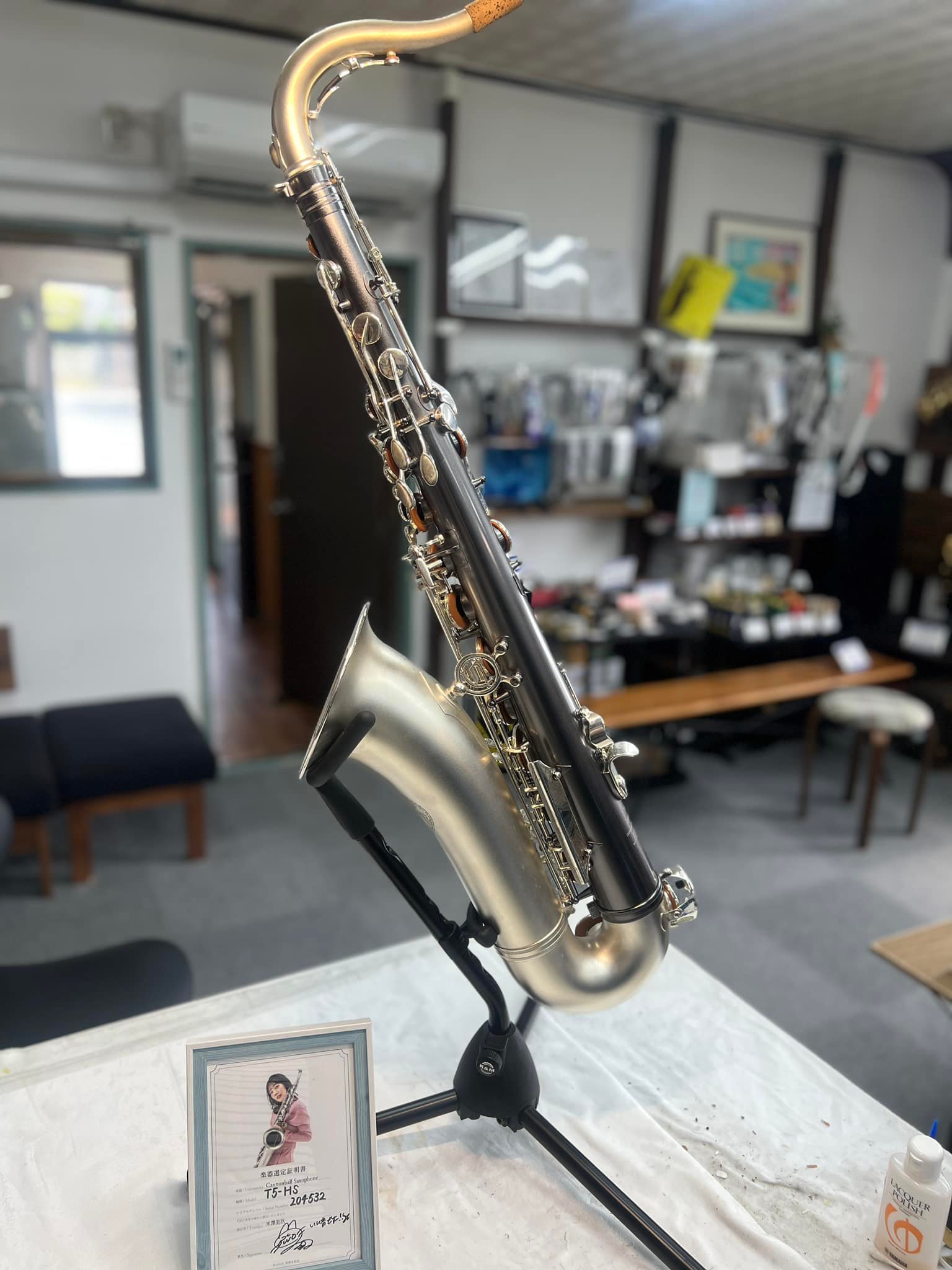 委託商品入荷情報】 キャノンボールのテナーサックス T5-HS 