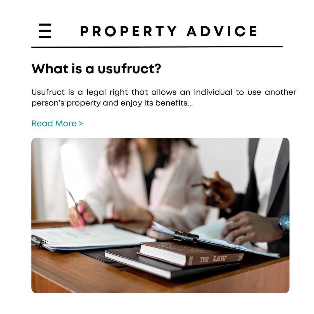 Property advice: What is a... - CT Lifestyle Estates | Facebook