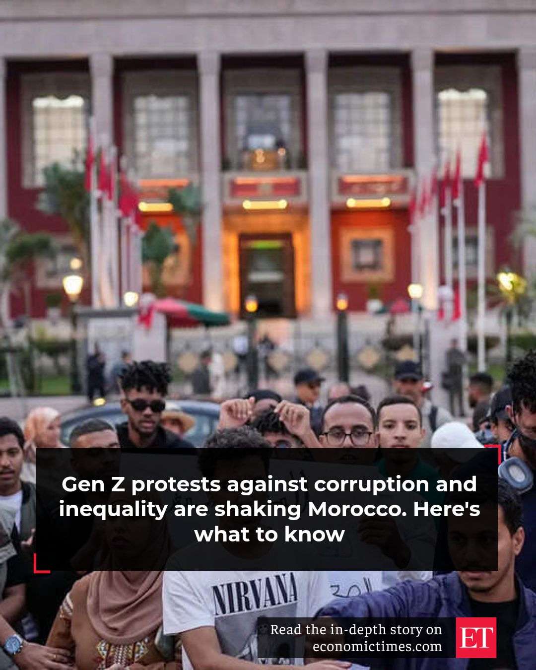 The Economic - Gen Z protesters in Morocco 🇲🇦 are flooding the streets ...