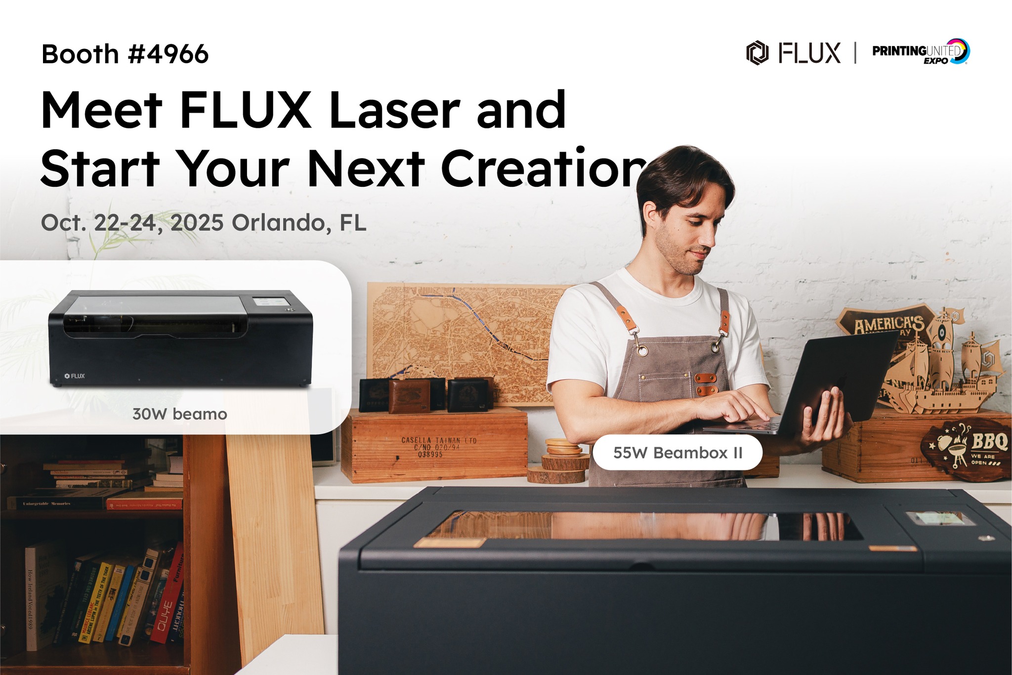 FLUX - We're excited to announce we're heading to PRINTING United 2025👋 ...