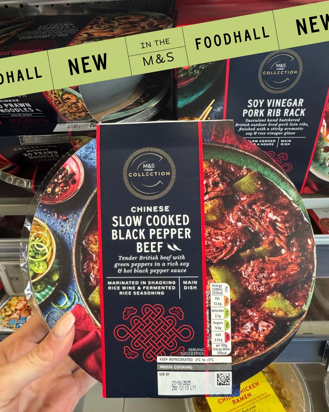 🛒⭐️ New in the M&S Foodhall – the... - Marks and Spencer | Facebook
