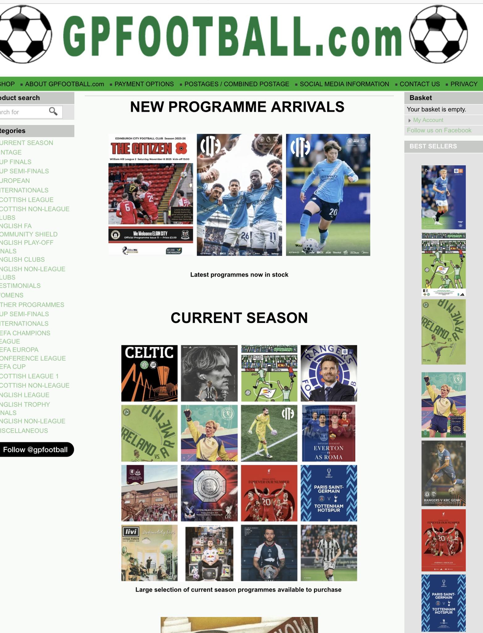 GPfootball.com - Visit our online football programmes shop gpfootball ...