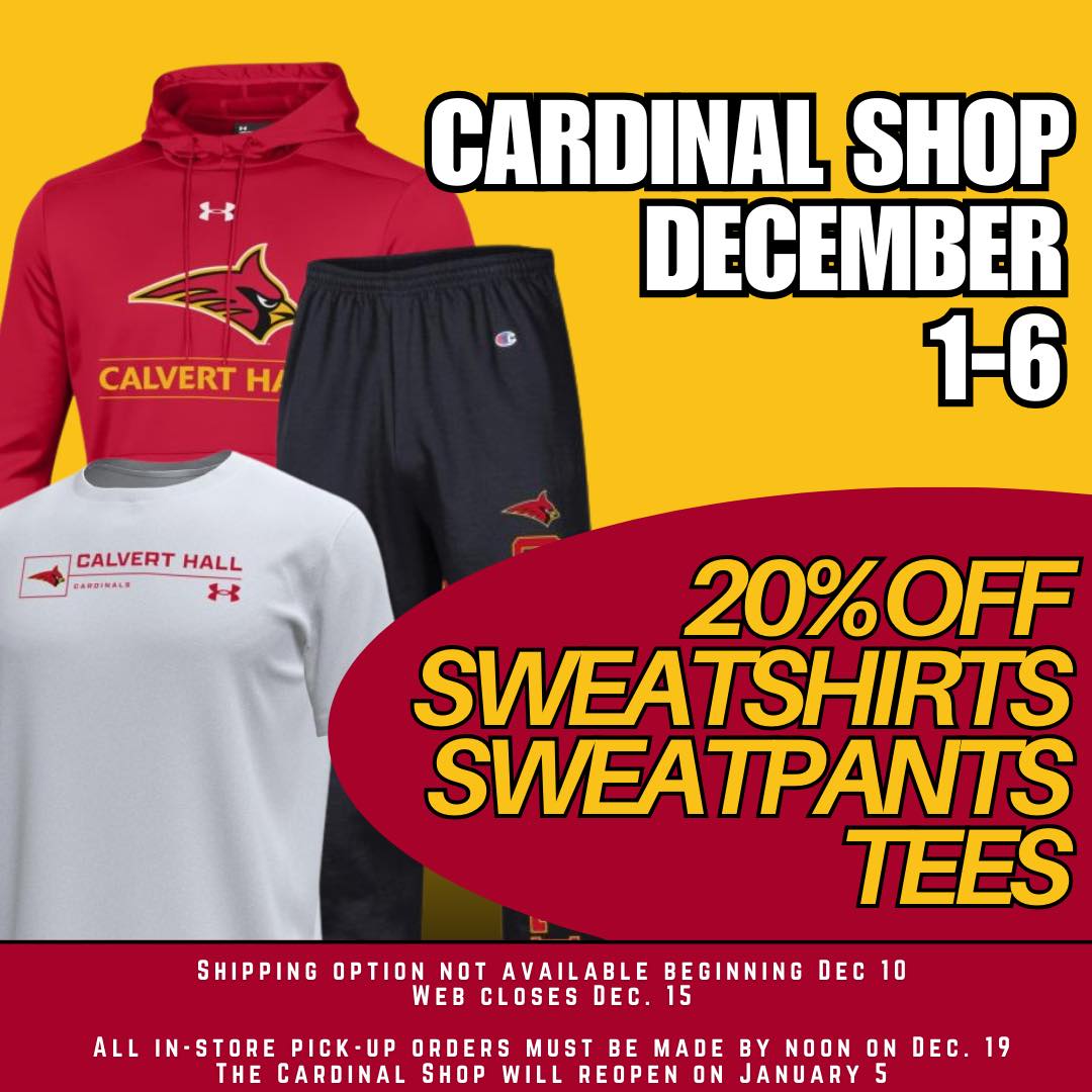 Calvert Hall Cardinal Shop | Baltimore MD