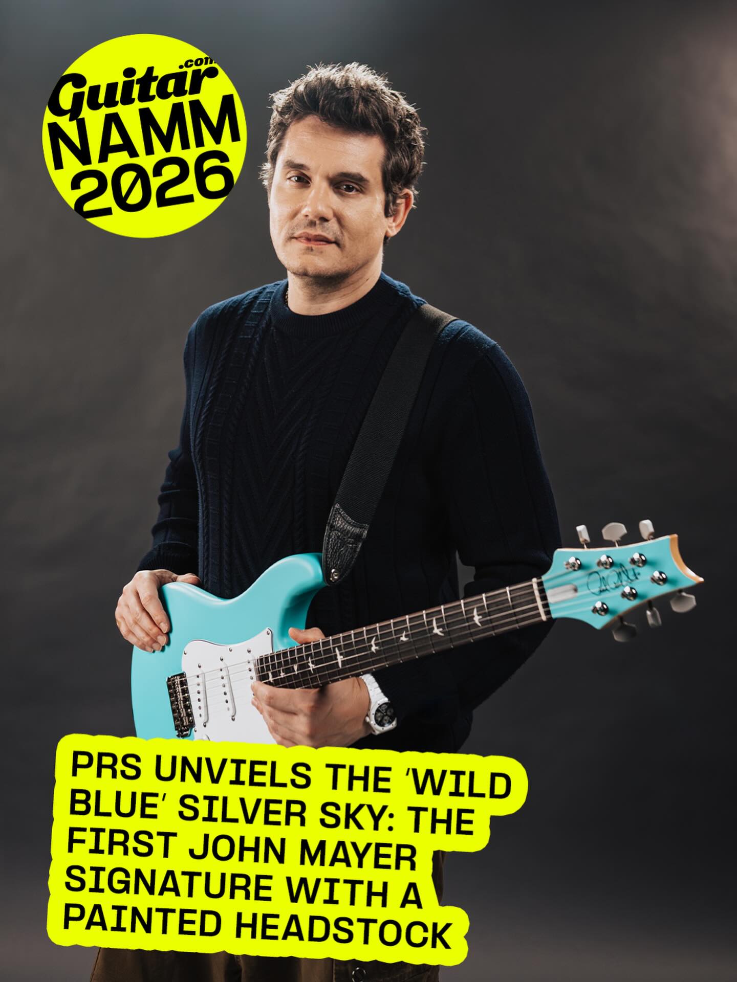 The latest limited edition John Mayer Silver Sky has been launched