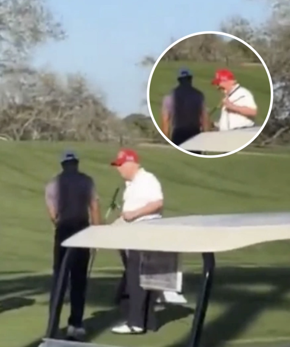 Opposing - President Trump's Golf Outing Stuns Internet After People ...