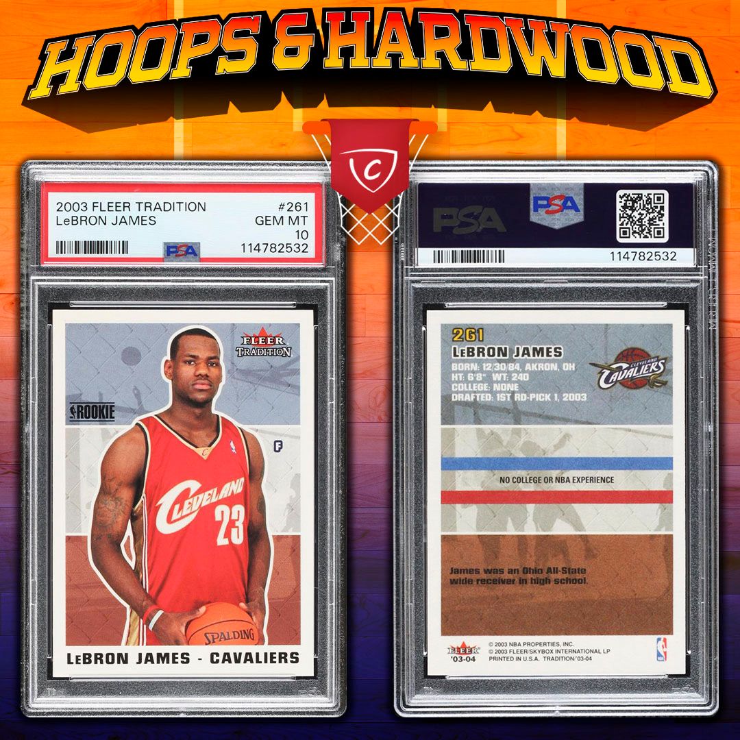 COMC - 👀 Check out this 2003-04 Fleer Tradition RC of LeBron James ...