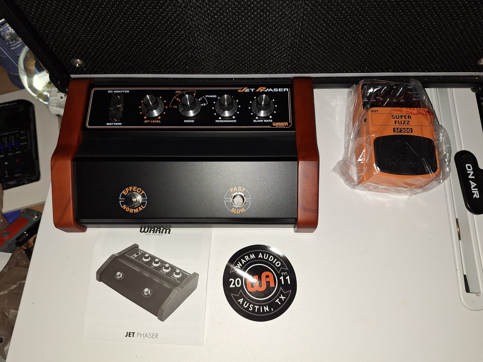 Warm audio jet phaser pedal review