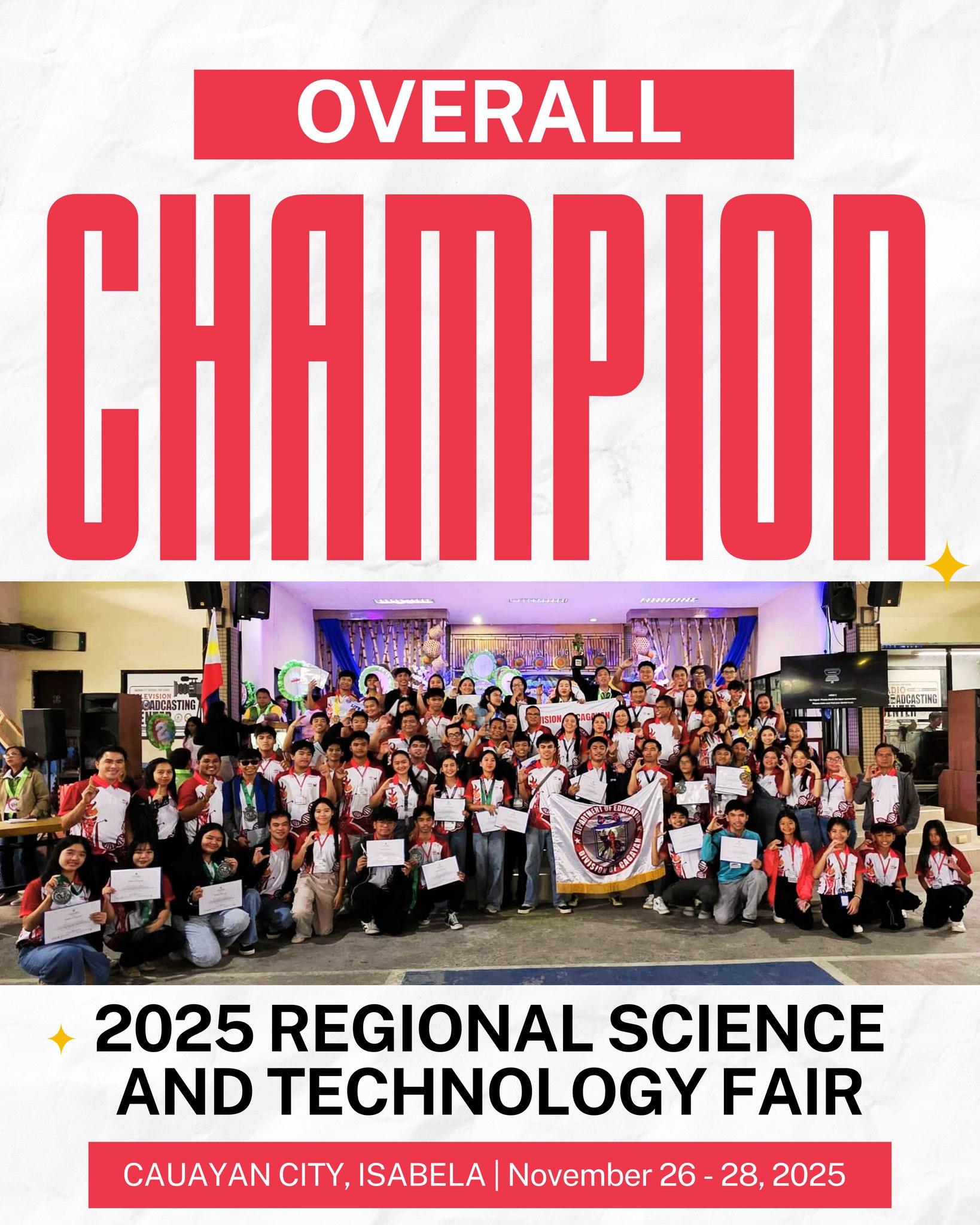 Deped - 𝐉𝐔𝐒𝐓 𝐈𝐍 | 𝐒𝐃𝐎 𝐂𝐚𝐠𝐚𝐲𝐚𝐧 𝐢𝐬 𝐭𝐡𝐞 𝐎𝐕𝐄𝐑𝐀𝐋𝐋 𝐂𝐇𝐀𝐌𝐏𝐈𝐎𝐍 in 𝐭𝐡𝐞 2025 ...