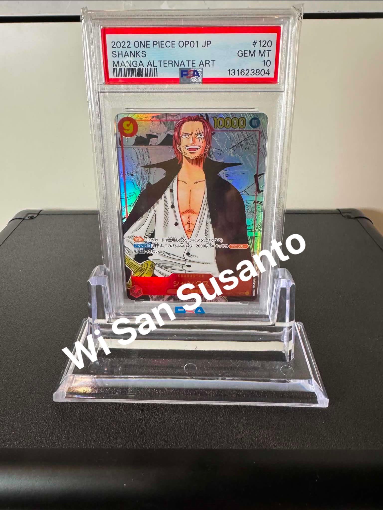 One Piece OP01 Shanks manga card for sale in Thailand
