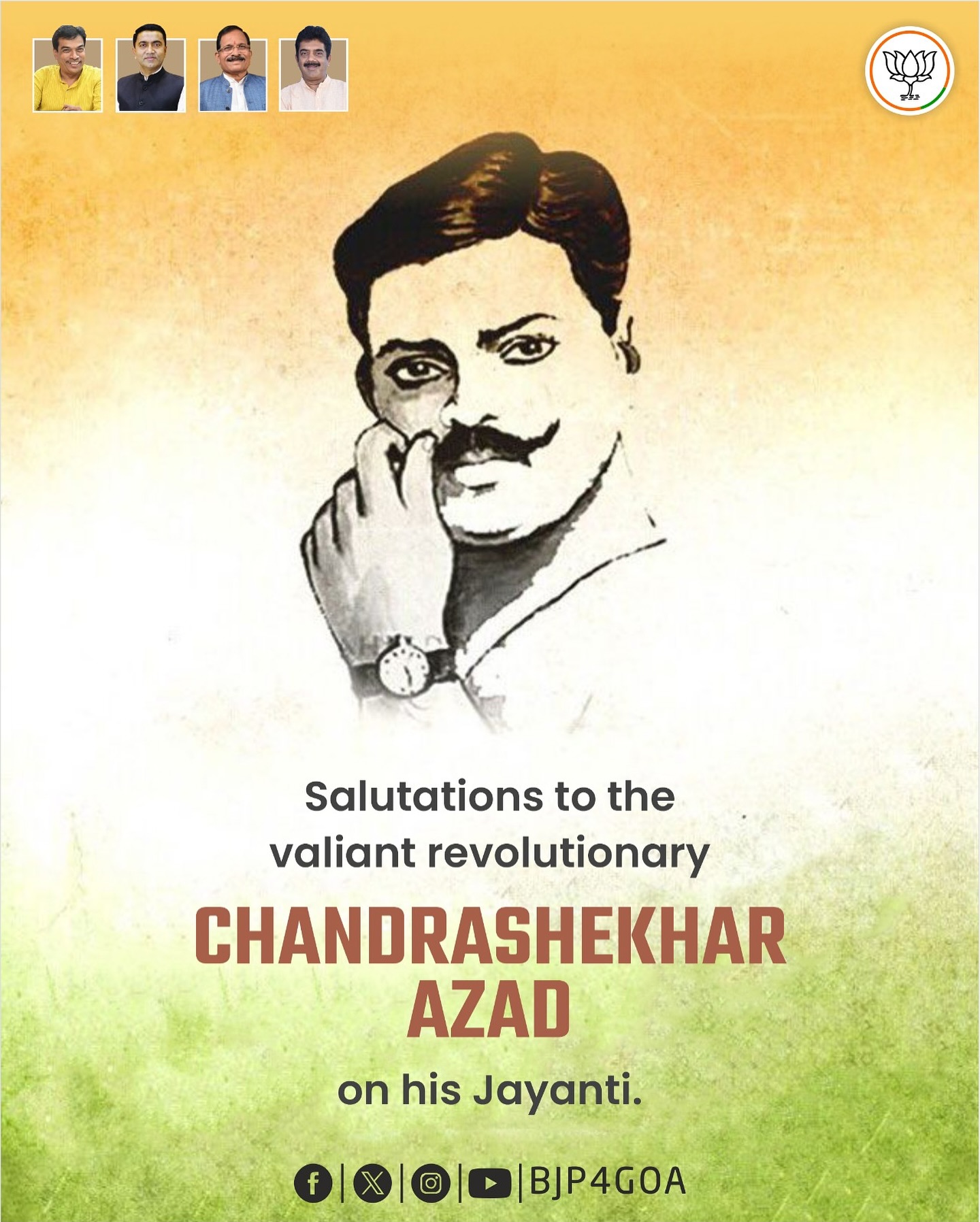 BJP Goa - Remembering the fearless revolutionary, Chandra... | Facebook