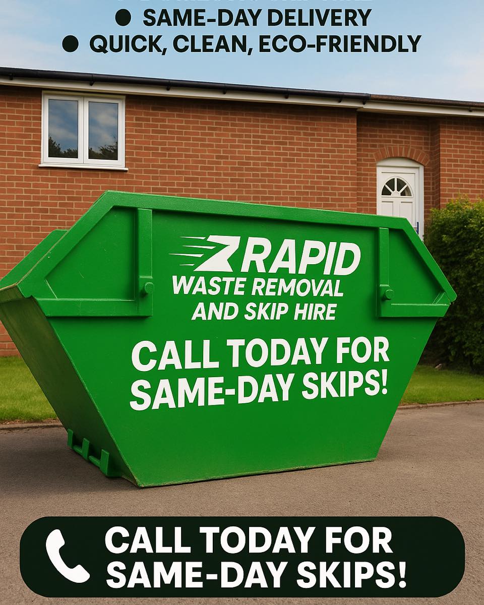 🚛💨 Got a pile of... - Rapid Waste Removal And Skip Hire Ltd | Facebook