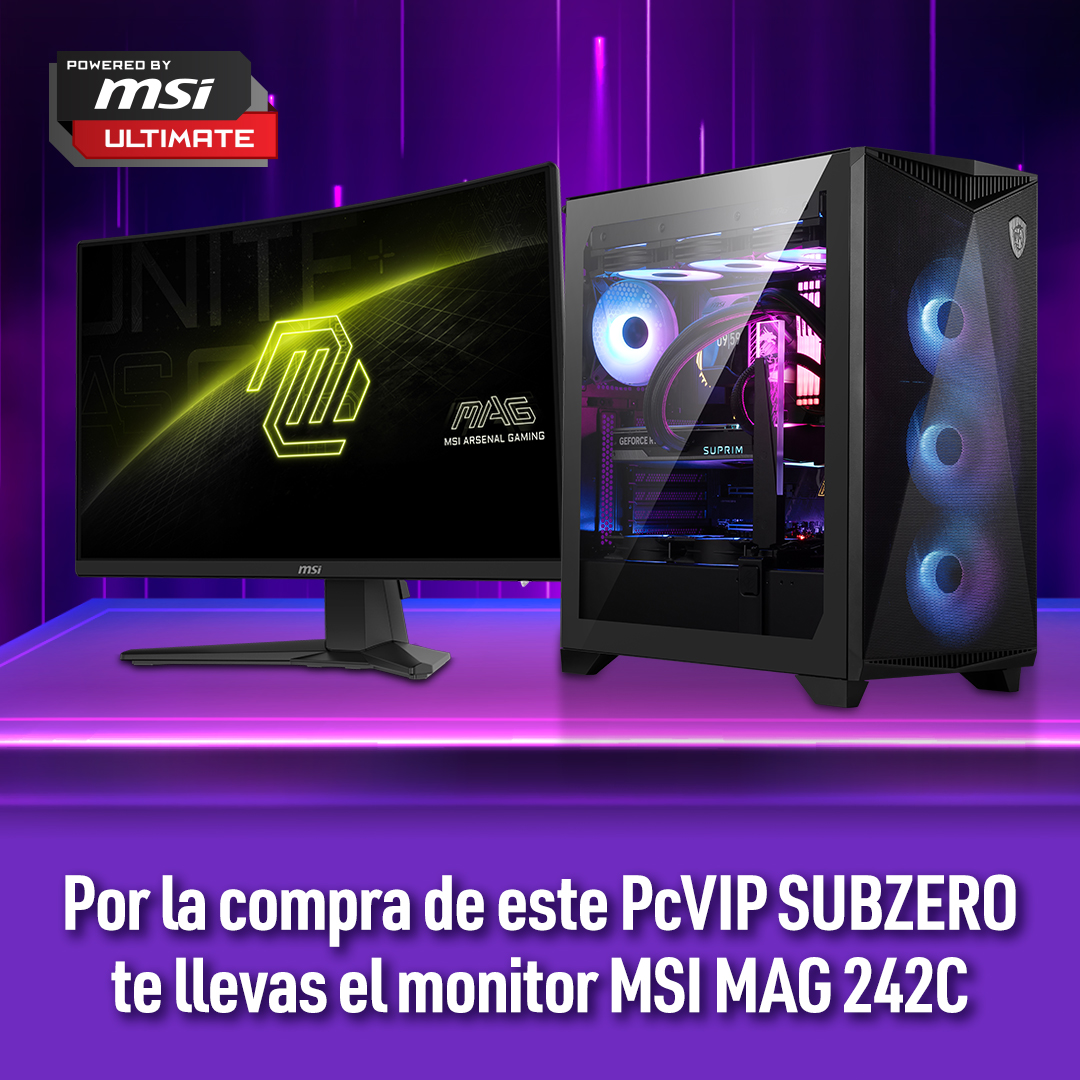 MSI - Un pedazo de combo con #PoweredByMSI + Monitor de regalo para ...