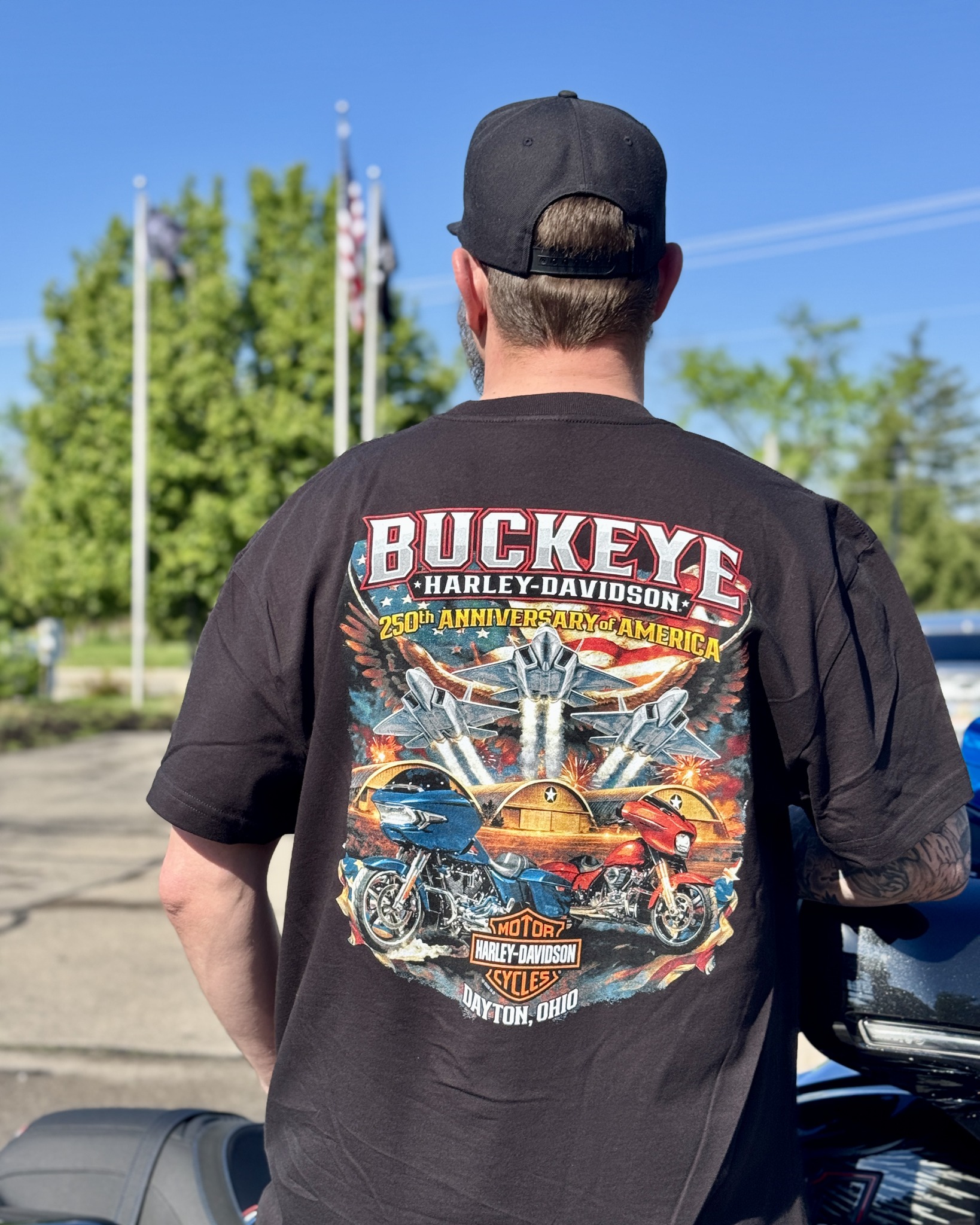 ?? 250th ?? Buckeye Harley-Davidson® has created a special 