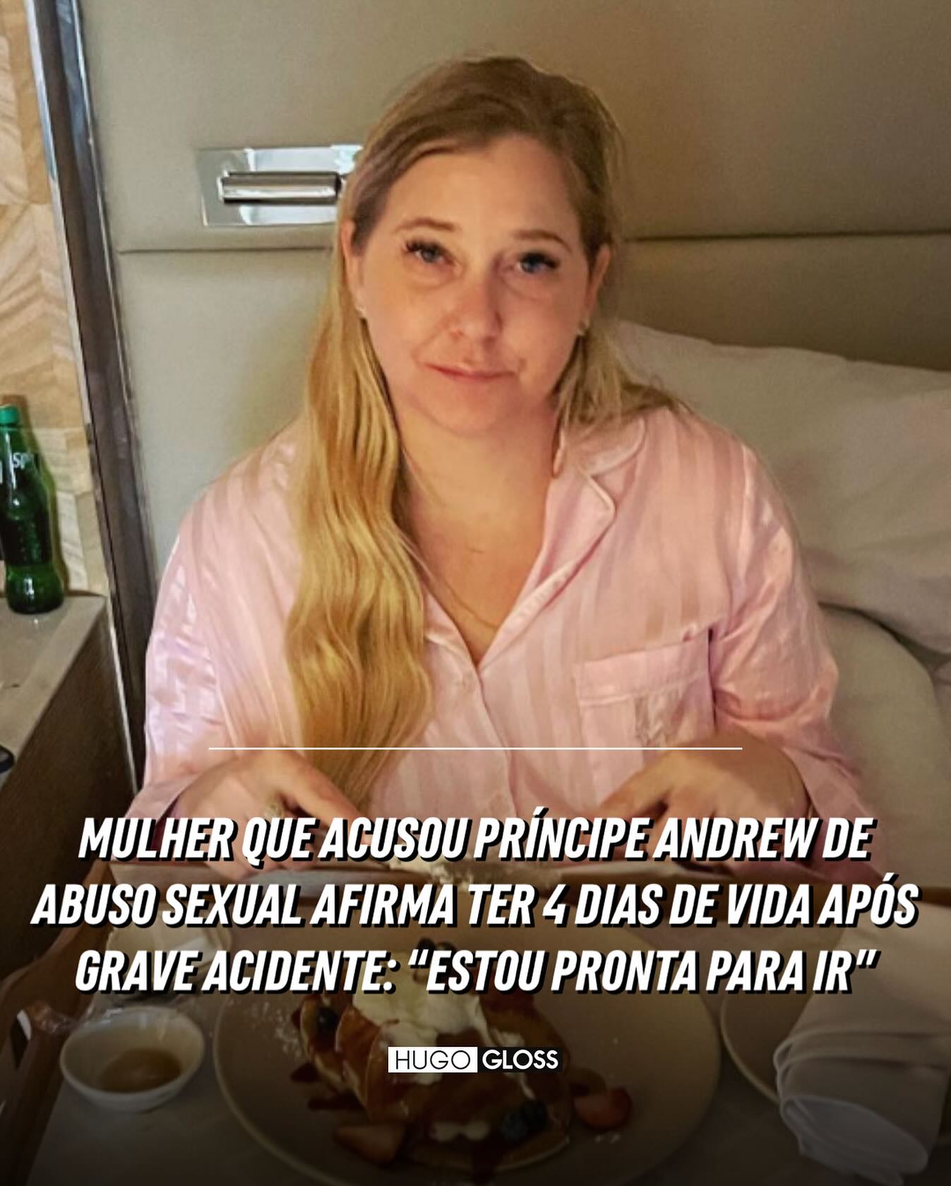 Hugo - Virginia Giuffre, que acusou o príncipe Andrew de abuso sexual ...