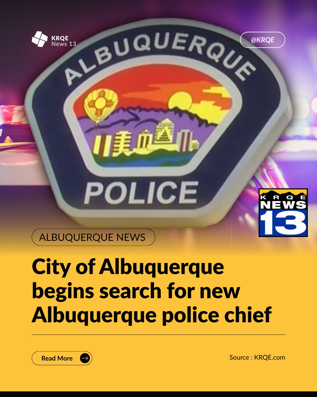 KRQE - The search for a new Albuquerque Police Department chief is now ...