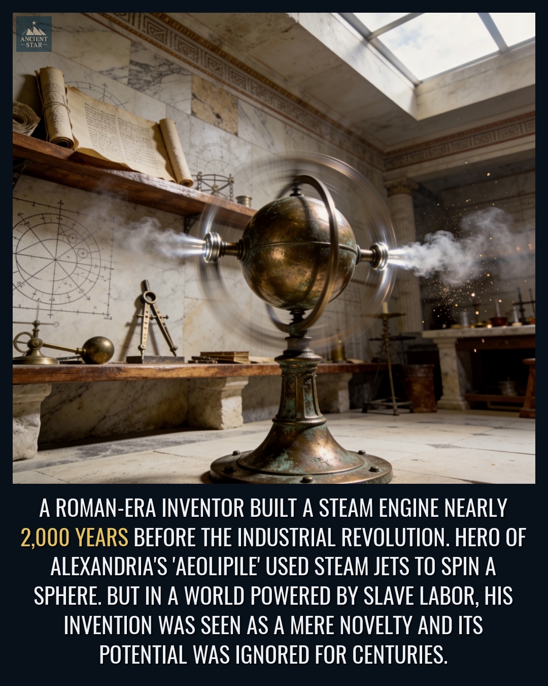 Ancient Star - Meet Hero of Alexandria, the genius who... | Facebook