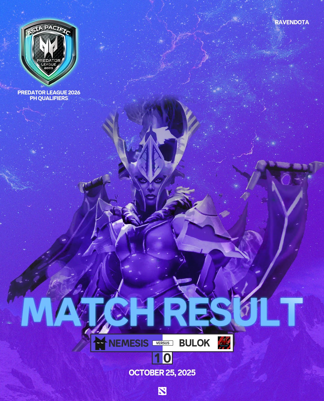 Raven - Predator League 2026: PH Qualifs Victory secured vs Team Bulok ...