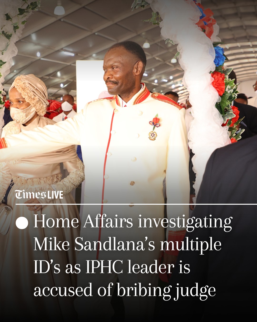 Times - Mike Sandlana, IPHC Jerusalema faction leader, possesses three ...