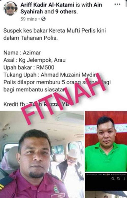 Suara Rakyat Walaunpas Kata Fitnah Terus Buat Report Facebook