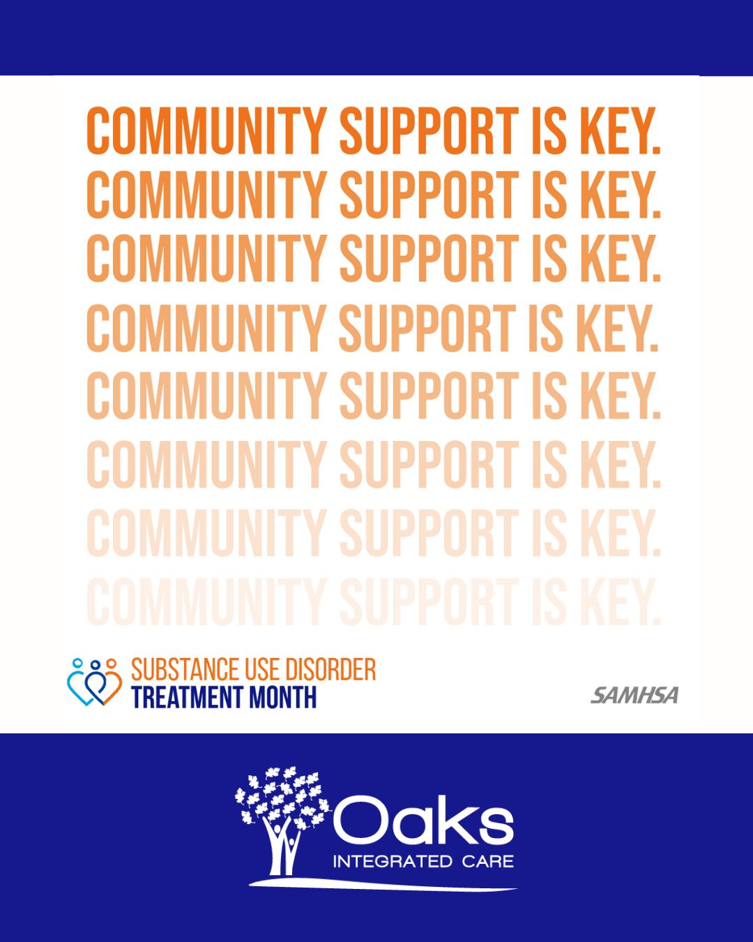 Oaks - You don’t have to walk this journey alone. Peer-based recovery ...