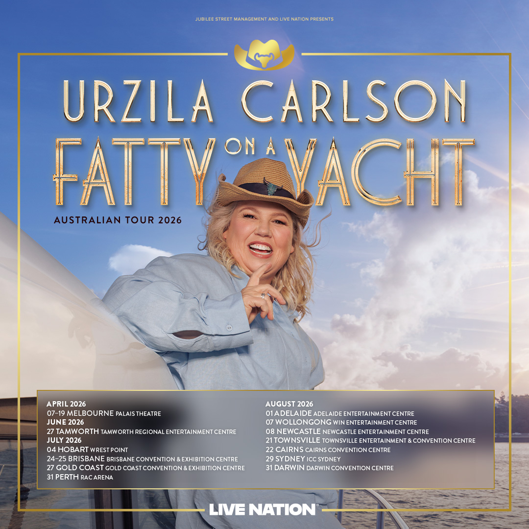 Live - JUST ANNOUNCED 🛥️ Urzila Carlson is back with her brand-new ...