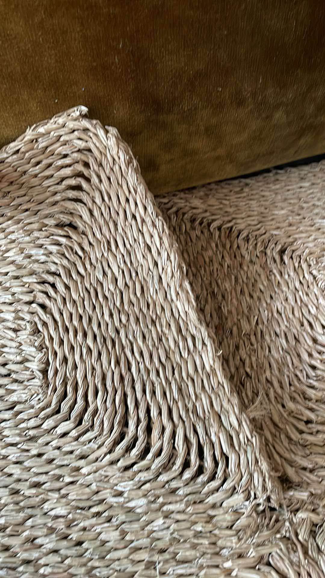 Rush House Sisal Rug with 24 replacement squares - Area Rugs - Edina ...