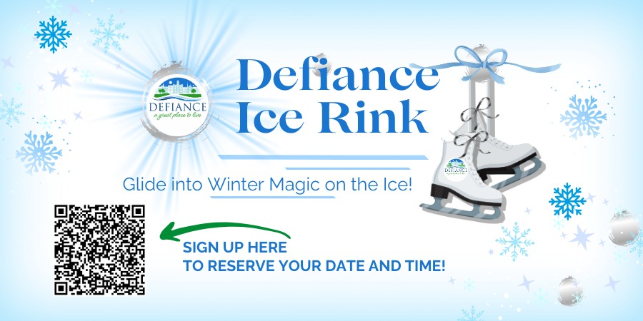 Defiance - The Reservation Calendar is now OPEN for the Ice Rink in ...