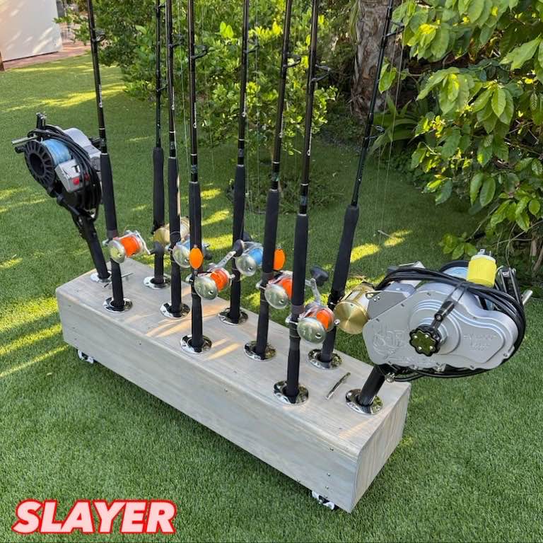 Fishing Rod Rack holds 10 (slayer racks standard 10) - Fishing ...