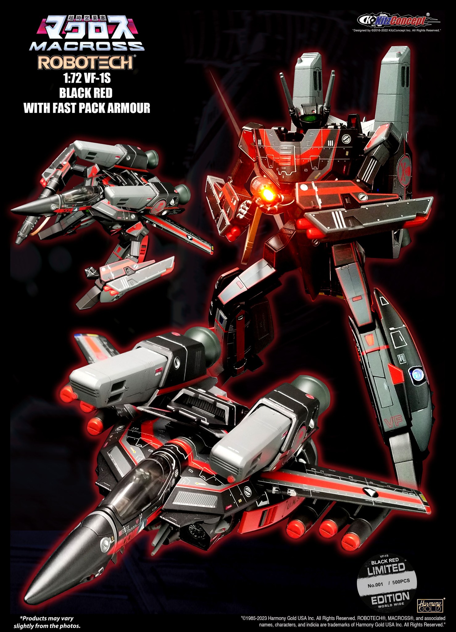 The KitzConcept Super Deformed VF-1J With Fastpack Armor Is Now