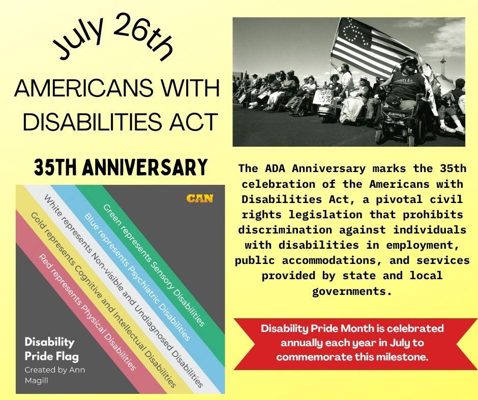 🎉 On July 26, we honor the... - Access Independence | Facebook