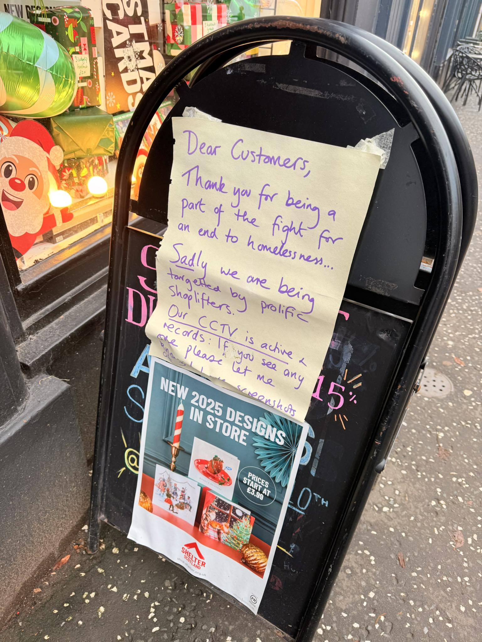 Picture of Glasgow - Sign of the times - Shelter homeless charity shop. #glasgow # ...