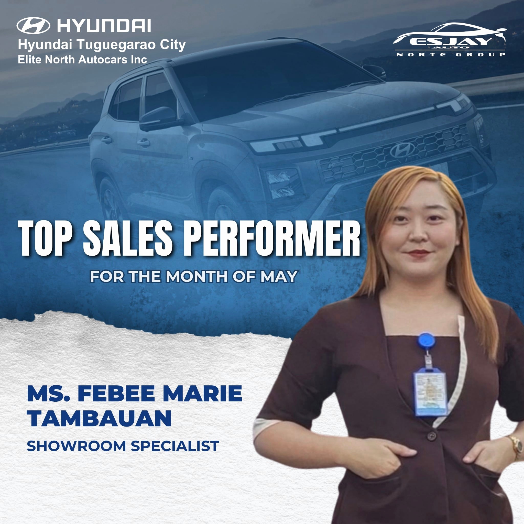 Congratulations Ms. Febee Marie... - Hyundai Tuguegarao City | Facebook