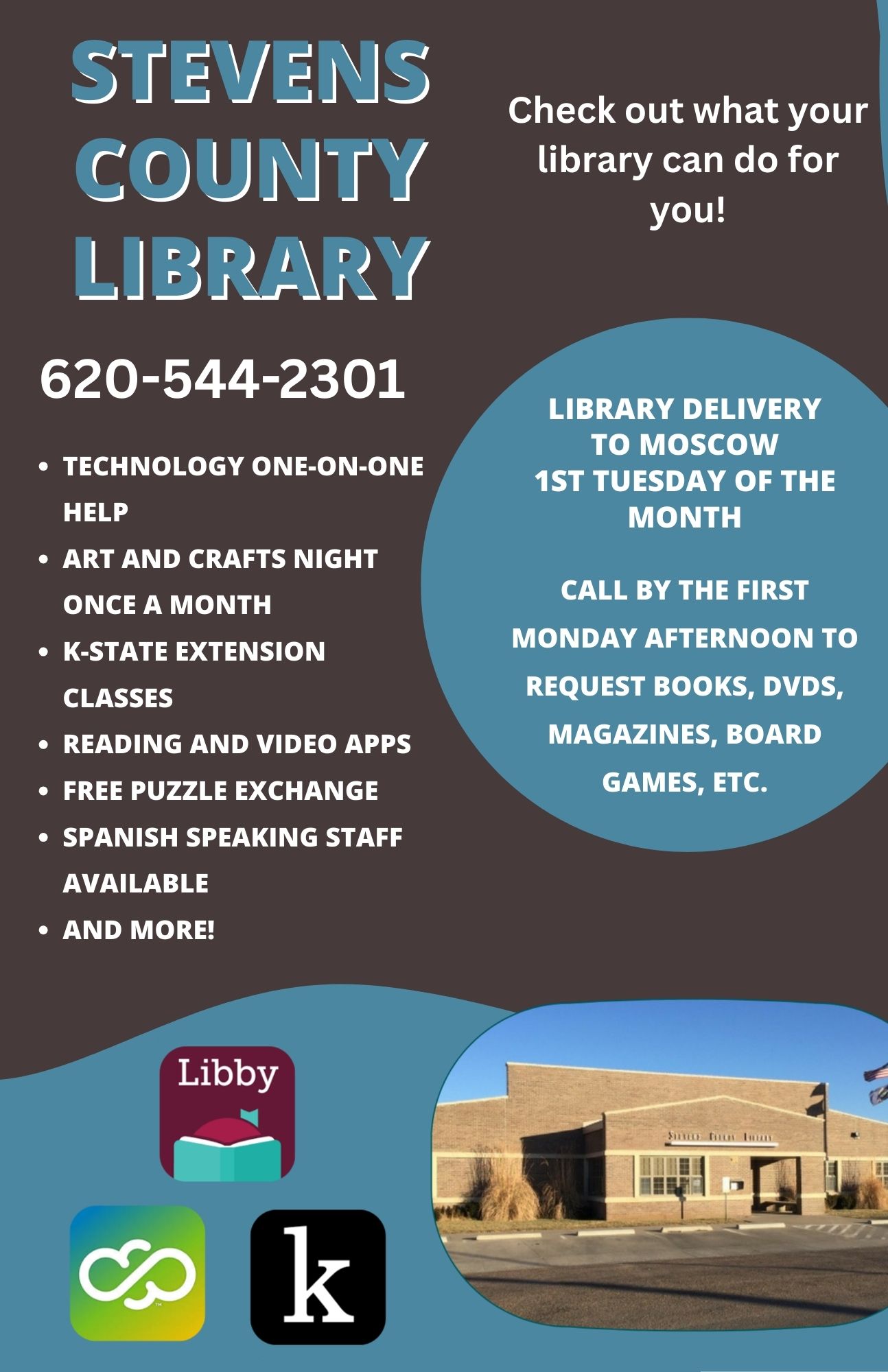 Stevens County... - Stevens County Library, Hugoton Kansas