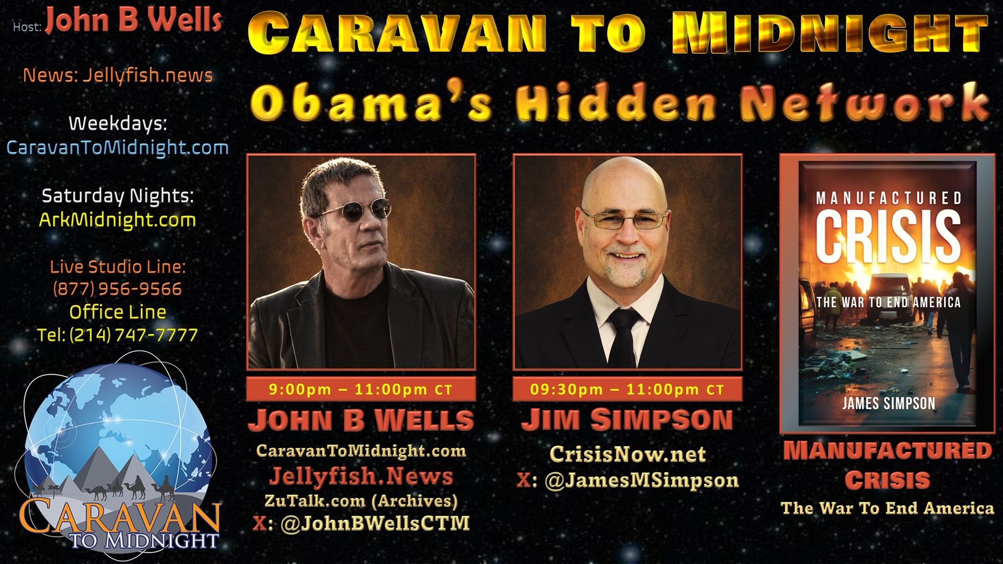 #CTM Tonight Topic: Obama’s Hidden... - Caravan To Midnight | Facebook