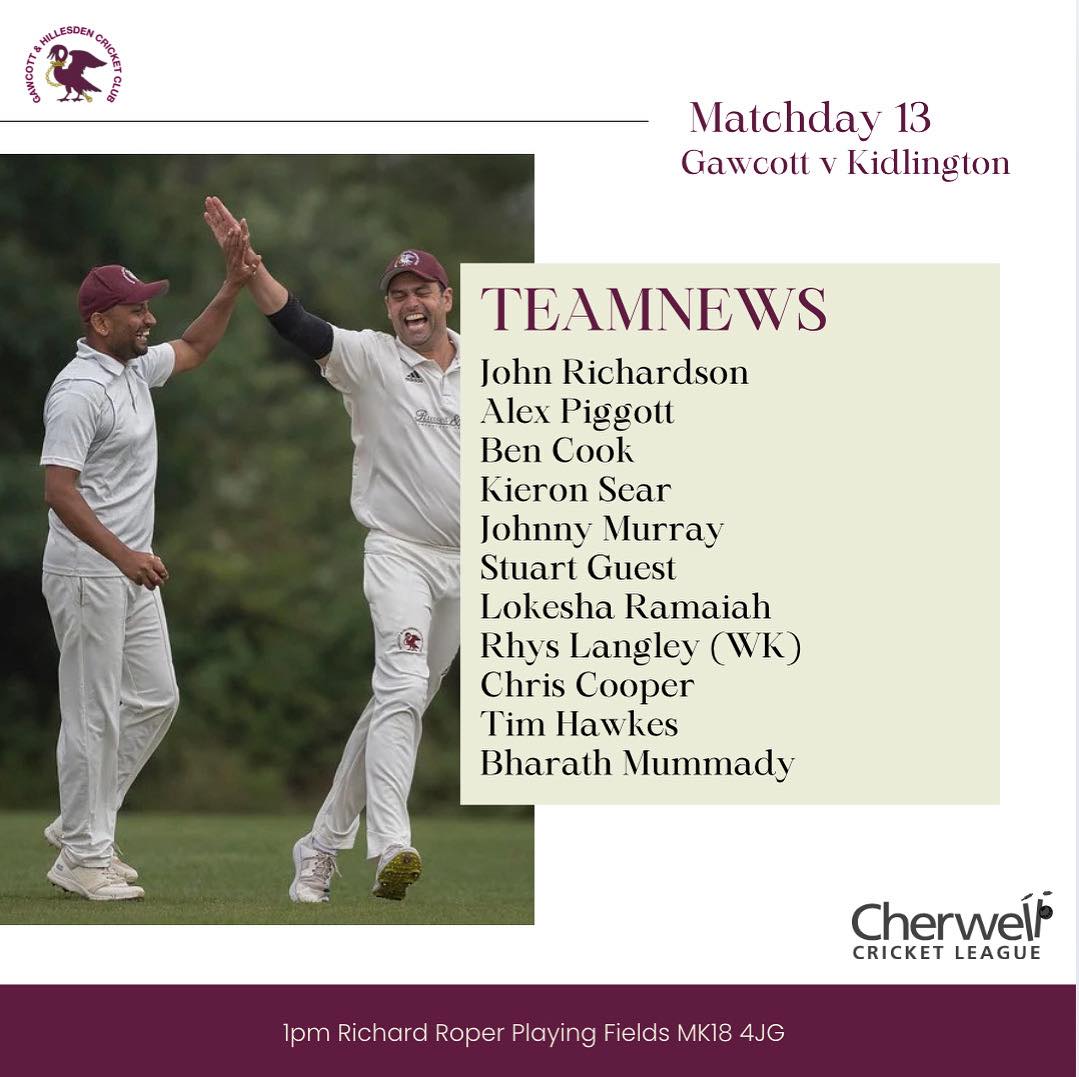 Gawcott & Hillesden Cricket Club