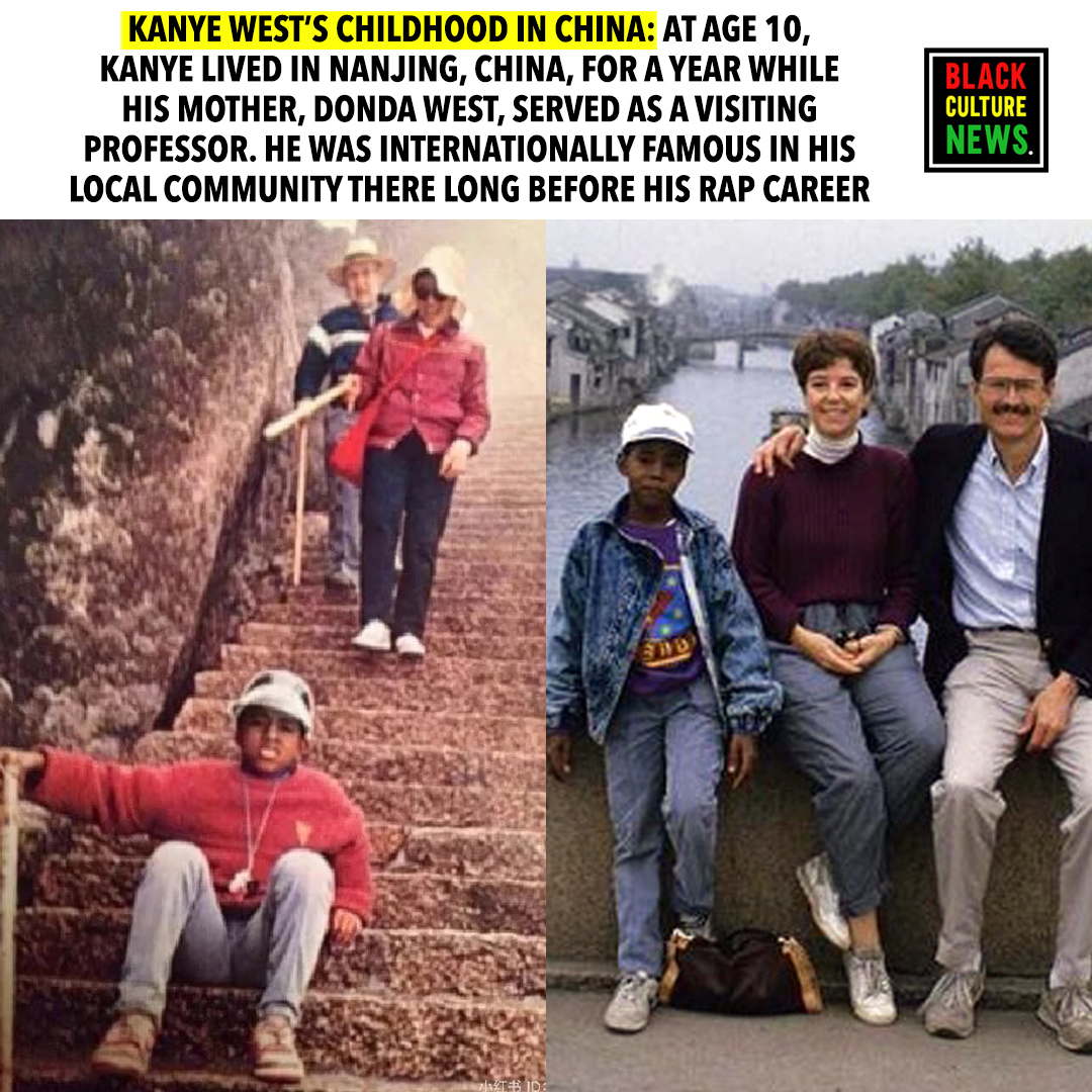 Ye in Japan with Daku Nishiyama ?? Kanye West lived in China for 
