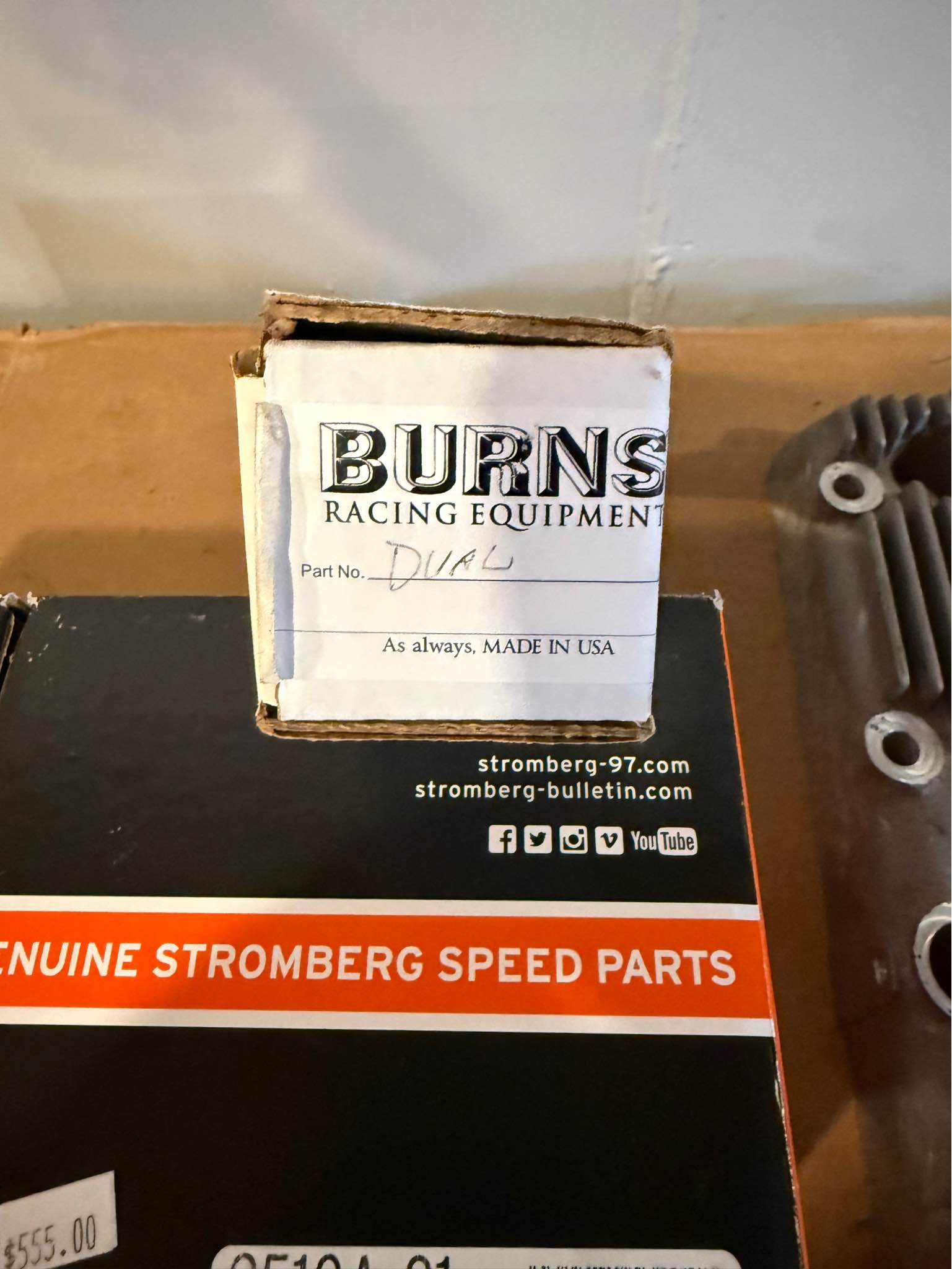 Dual Model A Burns Intake/Stromberg Carbs - Car Engines & Engine Parts ...