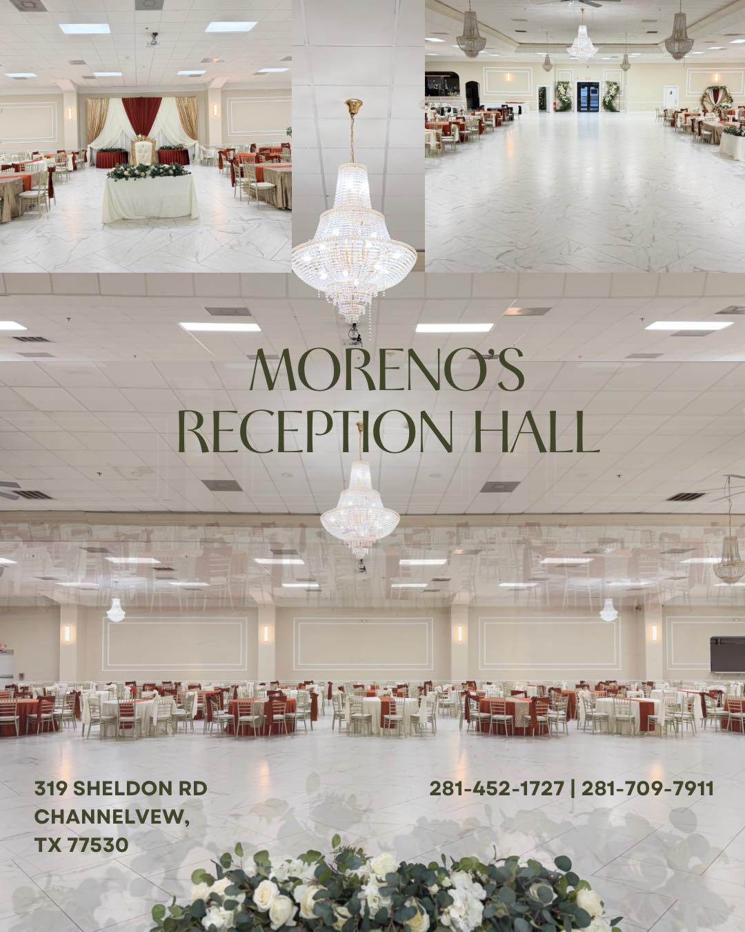Moreno's Reception Hall | Channelview TX
