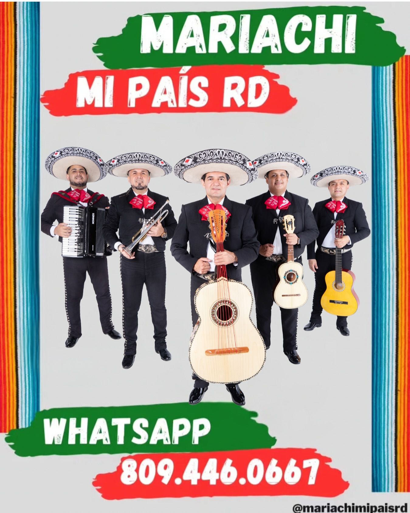Mariachi Mi Pais RD 809-446-0667