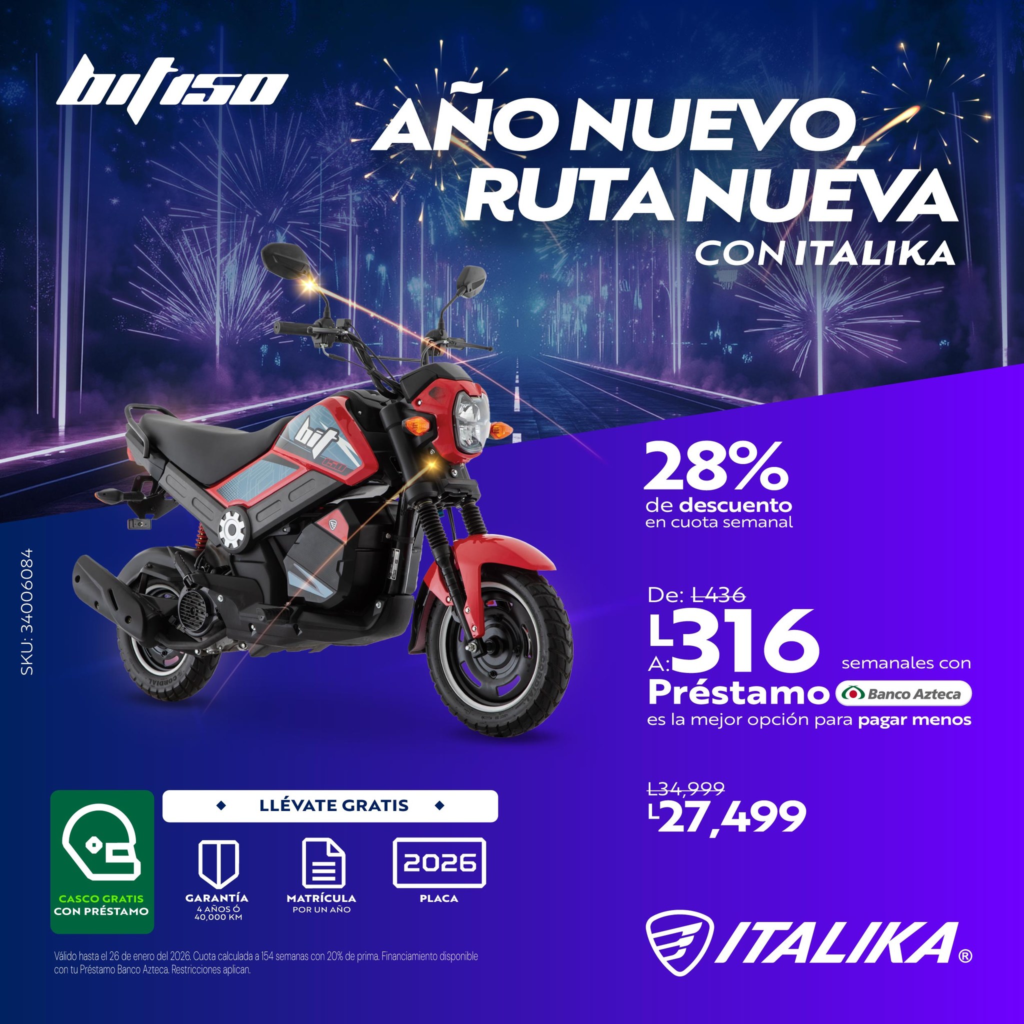 Italika - Dale movimiento a tus planes de Año Nuevo. Motoneta Italika ...