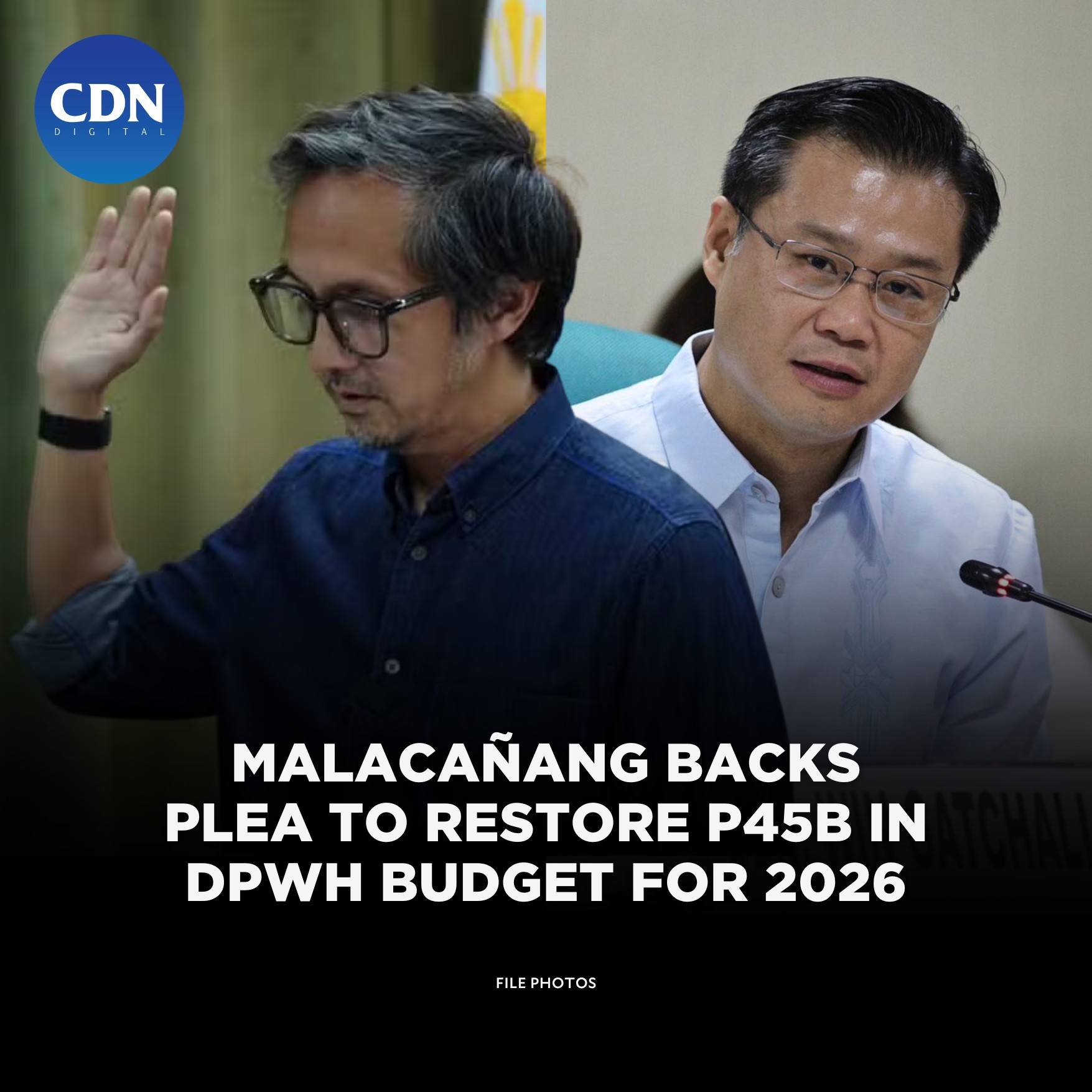 CDN - The last-ditch effort of Public Works Secretary Vince Dizon to ...