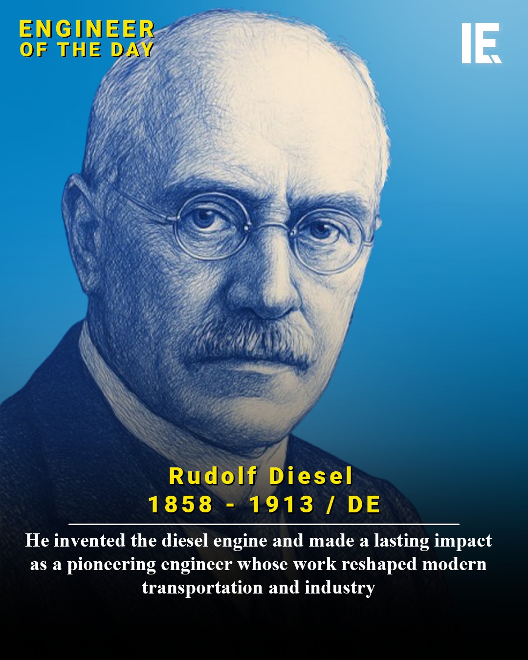 Interesting - Rudolf Diesel changed the industrial world with an engine ...