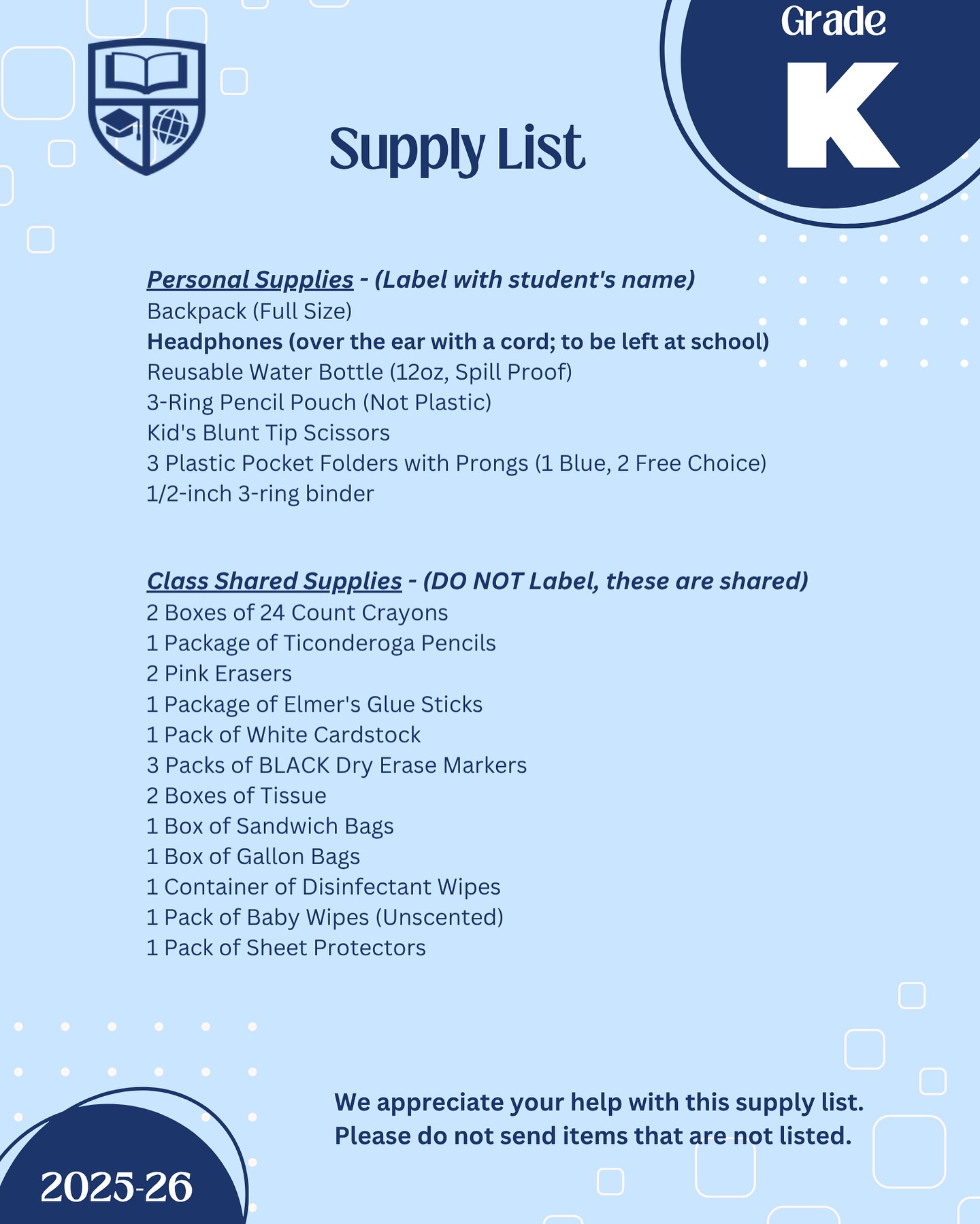 📋 Our 2025-26... - Signature Preparatory Charter School | Facebook