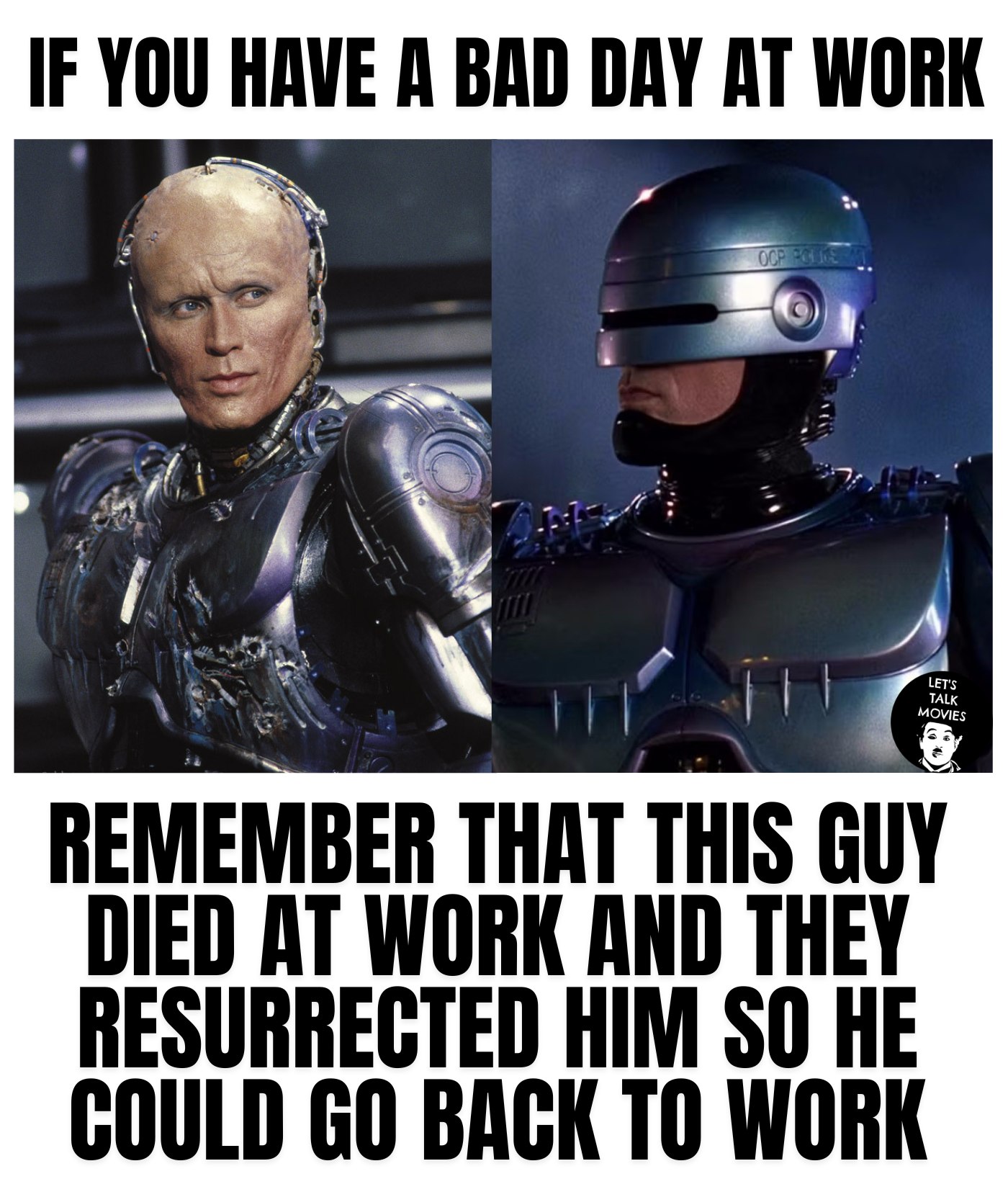 Facts! 😅 #robocop - Let's Talk Movies | Facebook