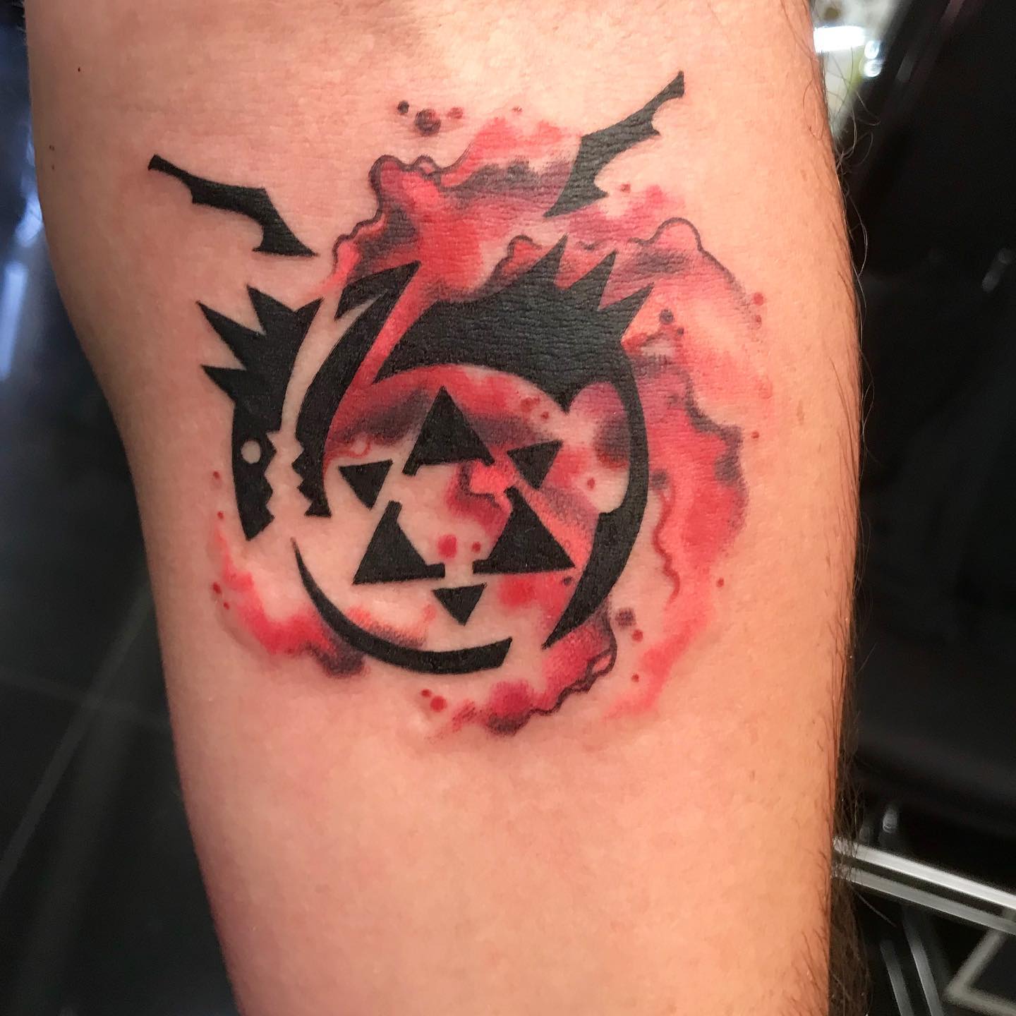 Symbole Full Metal Alchemist Tatouage