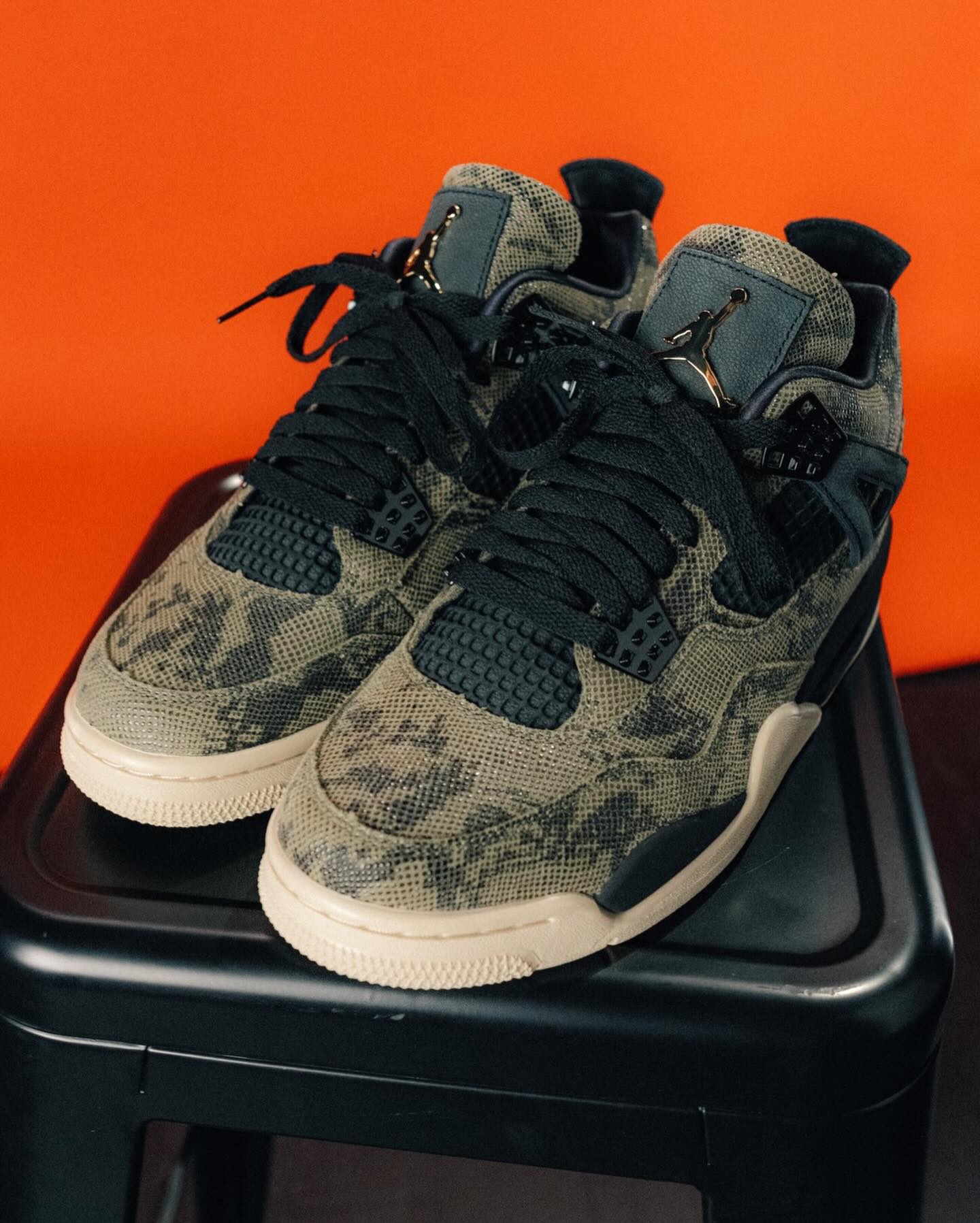 tyler_reddick took to IG to show off an unseen pair of snakeskin 