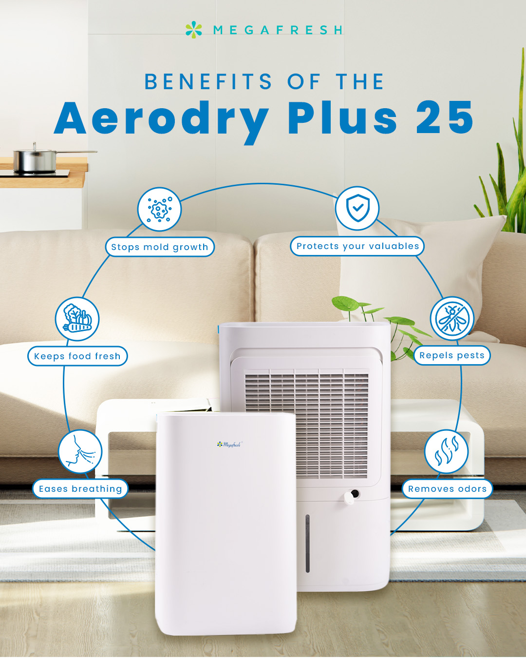 Megafresh Water & Air Purifier