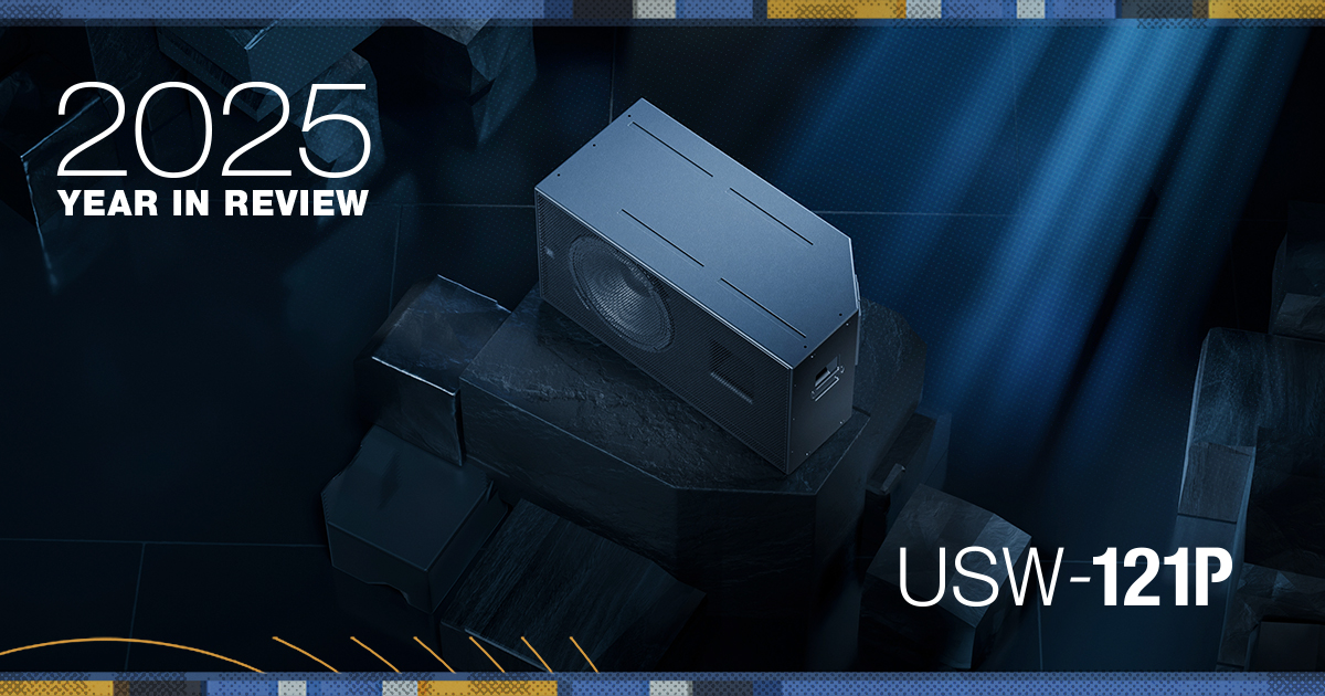 Meyer - Our latest advancement in audio is the new USW-121P subwoofer ...