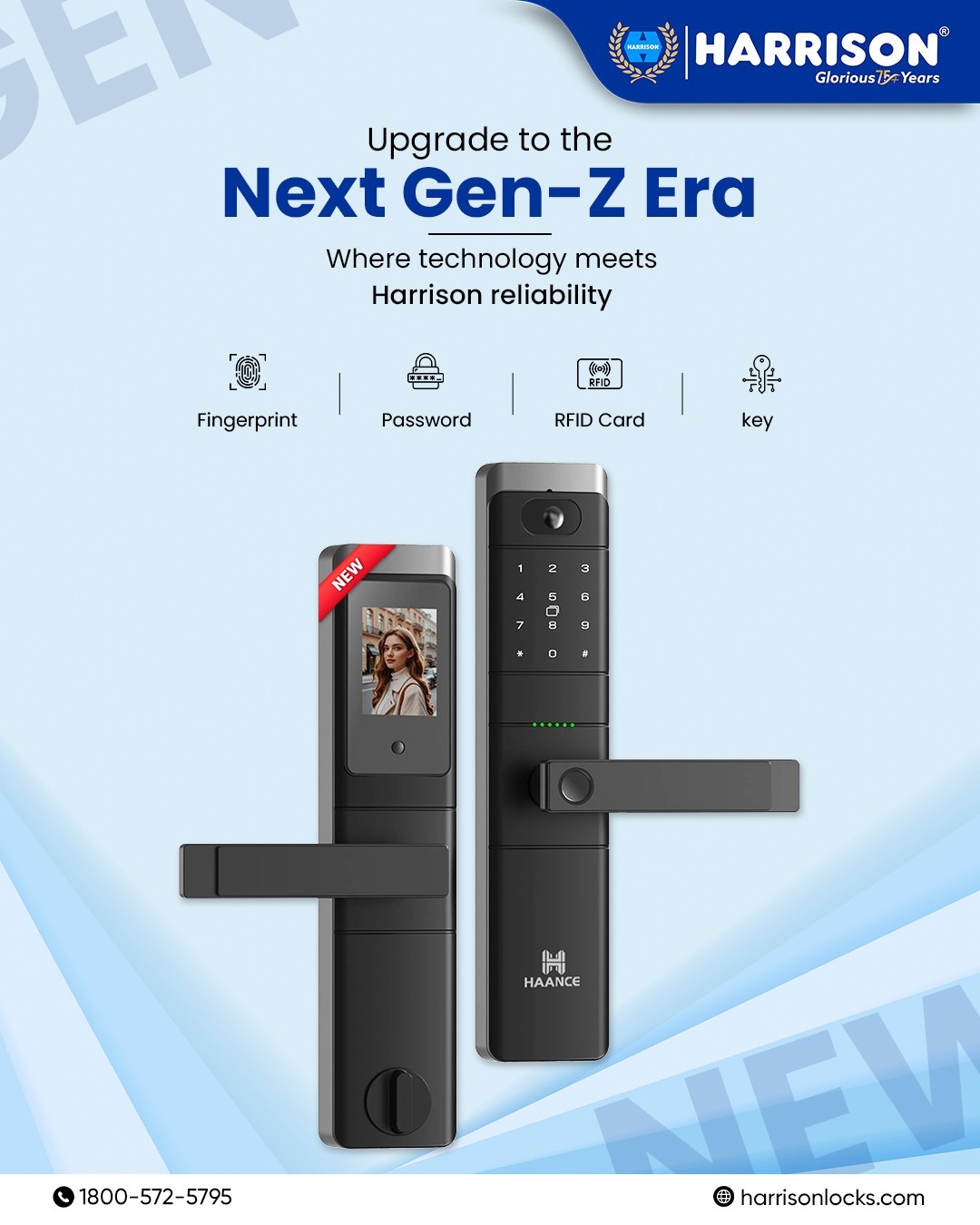 Harrison - Step into the Next Gen-Z Era with intelligent locks that ...