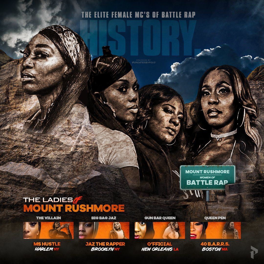 Real - 0This Mount Rushmore of 'Female Battle Rap' is going viral‼️👀 Ms ...